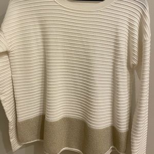 White Maude Vivante sweater S